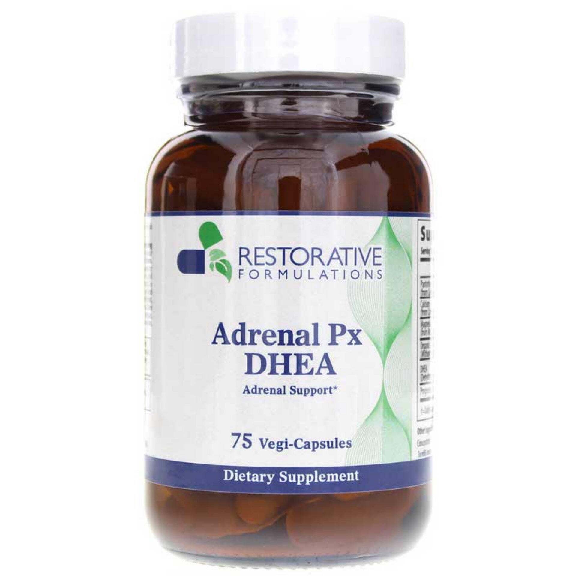 Adrenal Px DHEA 75 VegiCapsules (Restorative Formulations) Discount Nutrition Shop